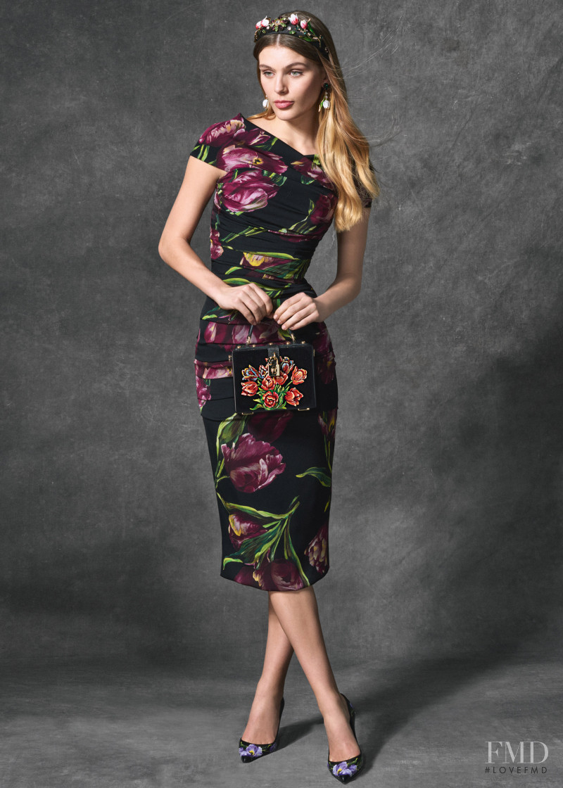 Madison Headrick featured in  the Dolce & Gabbana lookbook for Autumn/Winter 2016