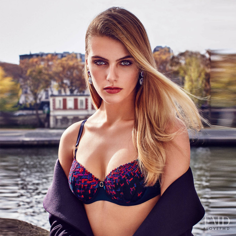 Madison Headrick featured in  the Lou Paris advertisement for Autumn/Winter 2016