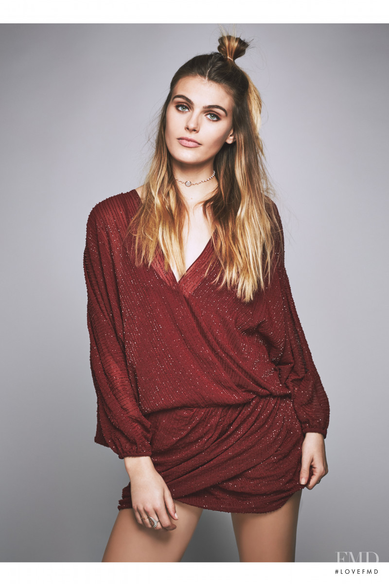 Madison Headrick featured in  the Free People catalogue for Winter 2015