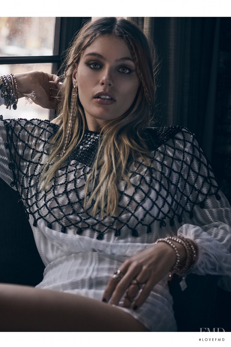 Madison Headrick featured in  the Free People lookbook for Winter 2015