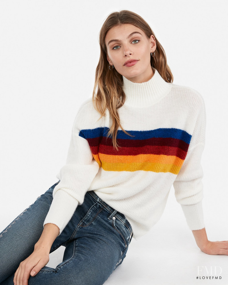 Madison Headrick featured in  the Express catalogue for Winter 2018