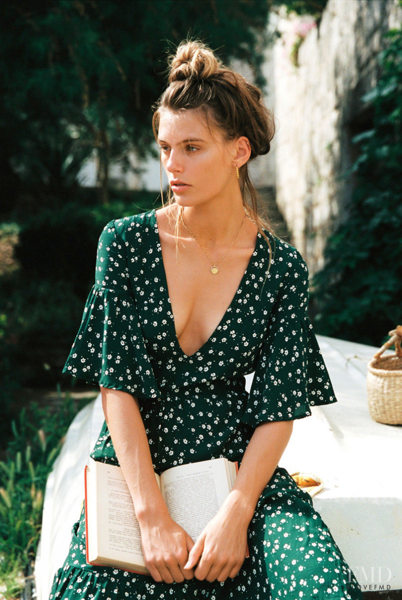 Madison Headrick featured in  the Faithfull The Brand lookbook for Resort 2019