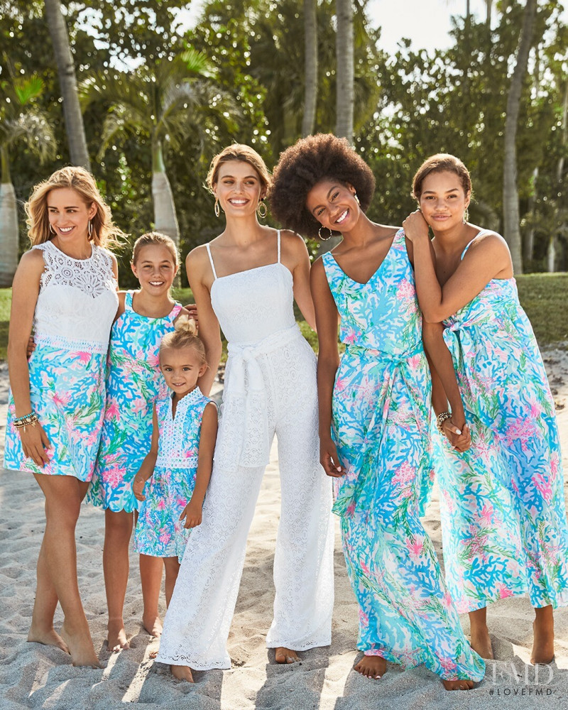 Madison Headrick featured in  the Lilly Pulitzer lookbook for Spring/Summer 2020