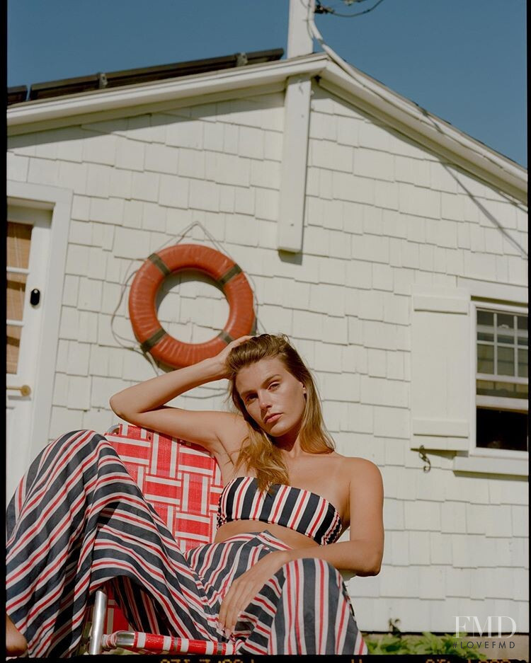 Madison Headrick featured in  the Solid & Stripped lookbook for Autumn/Winter 2020