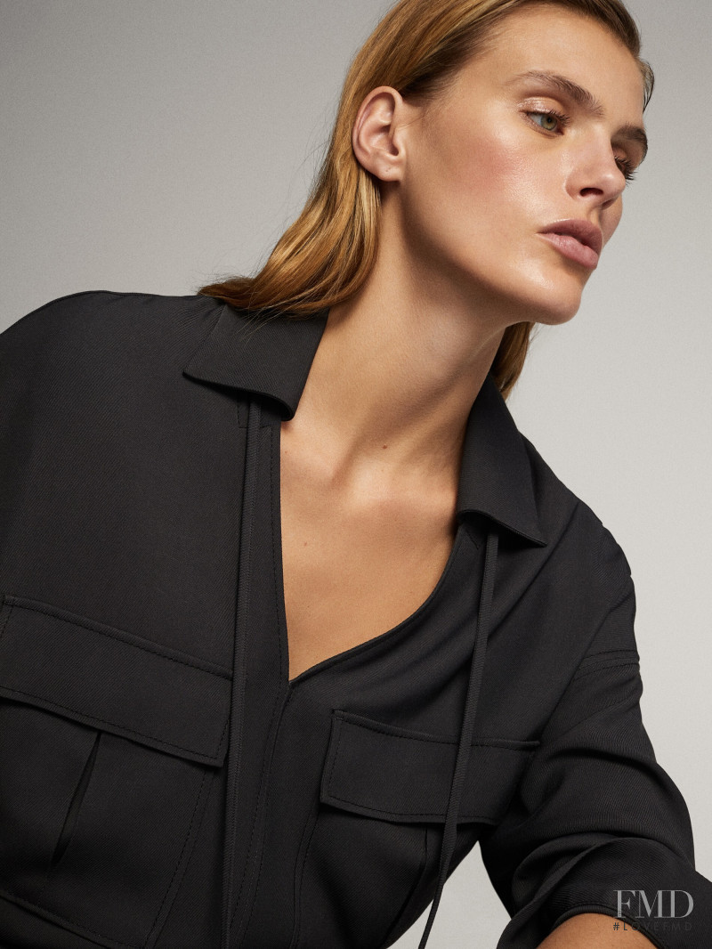 Madison Headrick featured in  the Massimo Dutti catalogue for Spring/Summer 2020