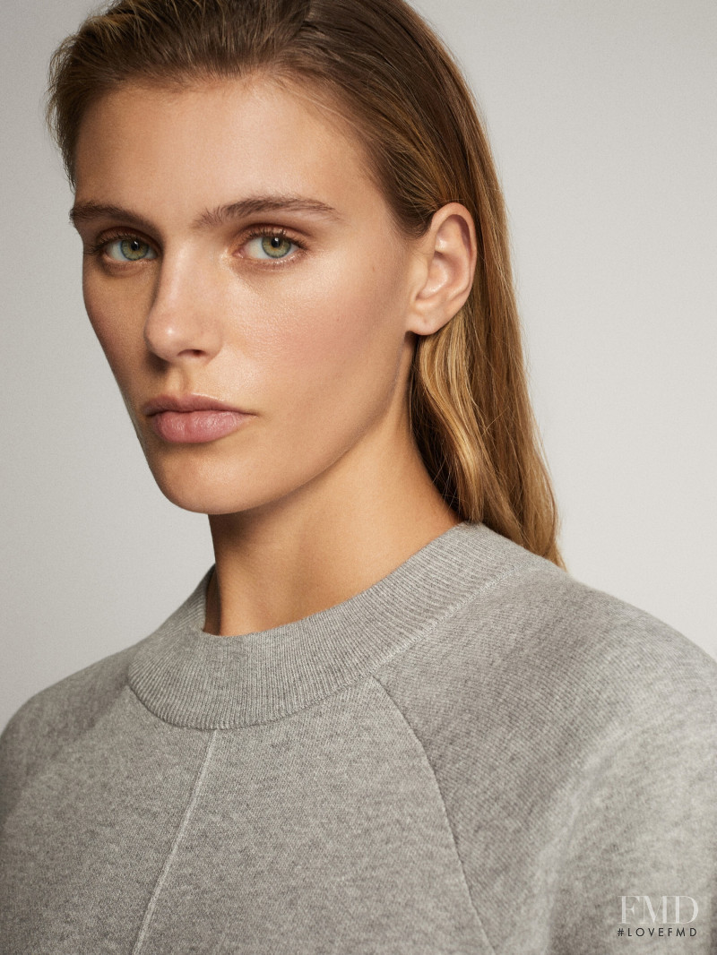 Madison Headrick featured in  the Massimo Dutti catalogue for Spring/Summer 2020