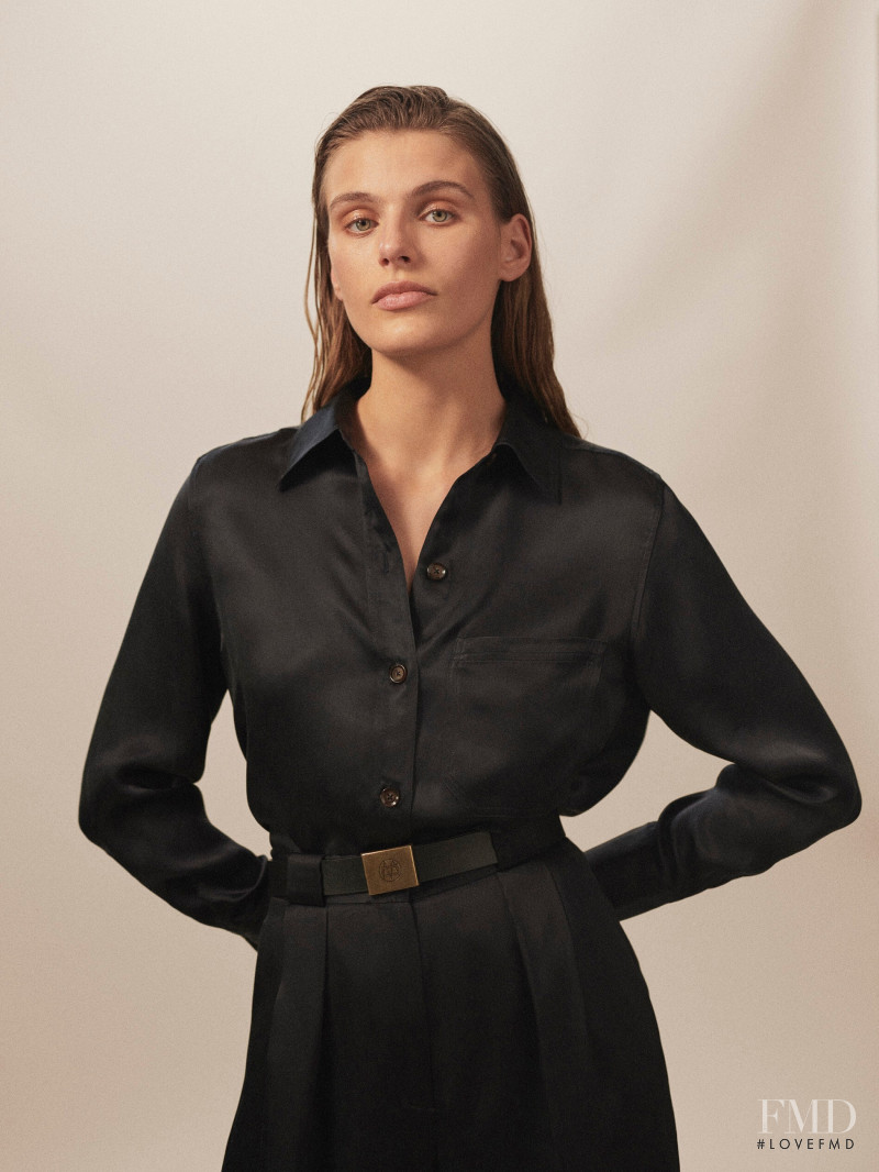 Madison Headrick featured in  the Massimo Dutti lookbook for Summer 2019