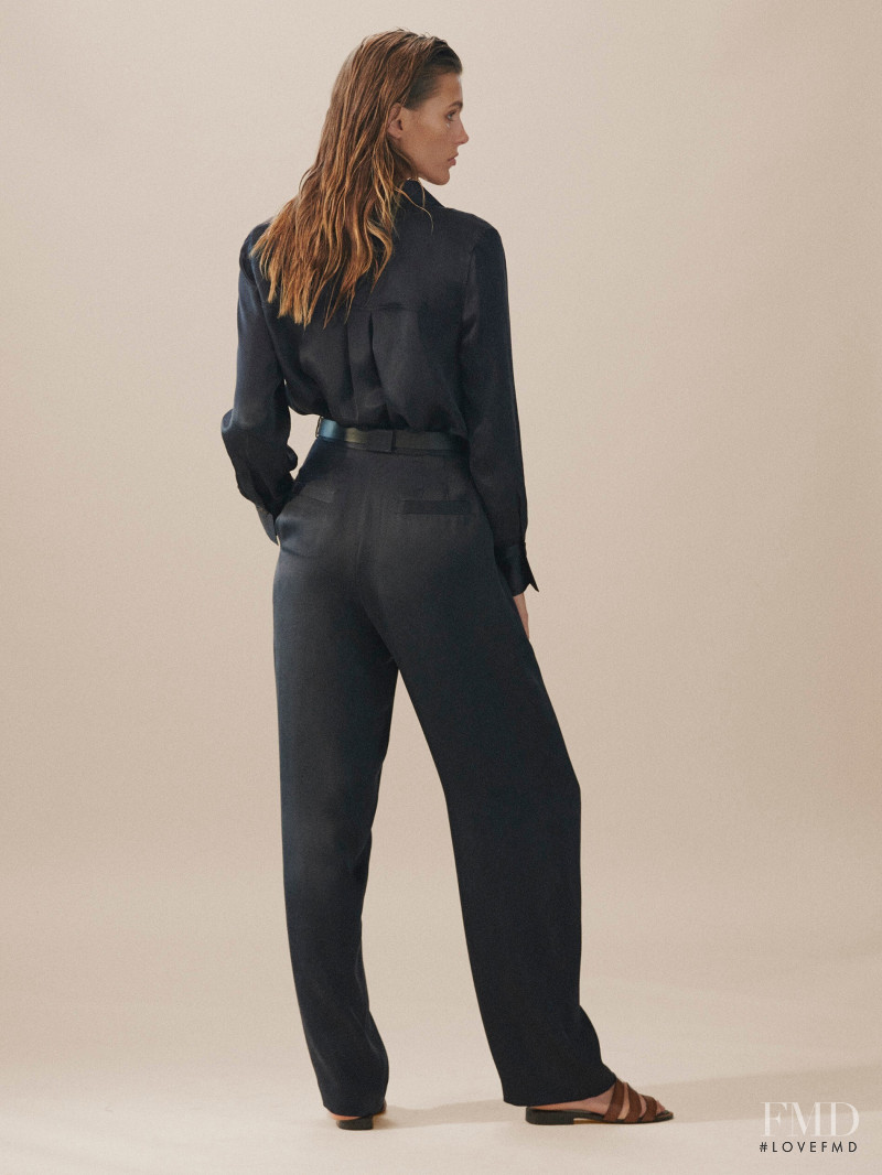 Madison Headrick featured in  the Massimo Dutti lookbook for Summer 2019