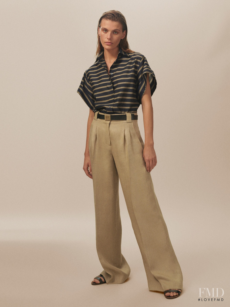 Madison Headrick featured in  the Massimo Dutti lookbook for Summer 2019