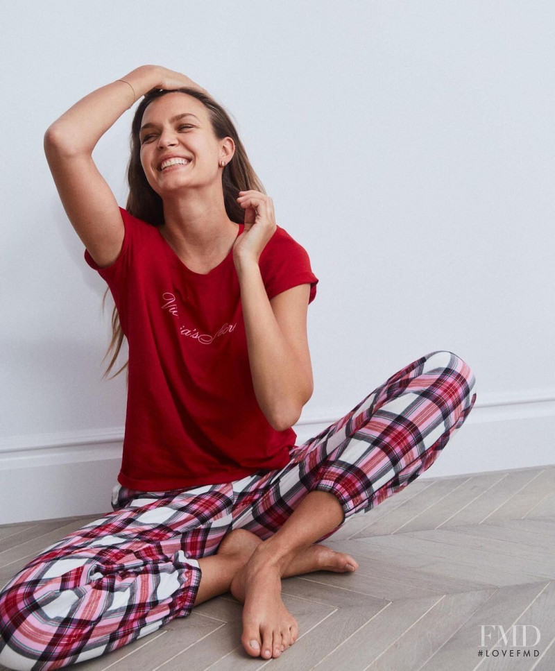 Josephine Skriver featured in  the Victoria\'s Secret advertisement for Holiday 2020