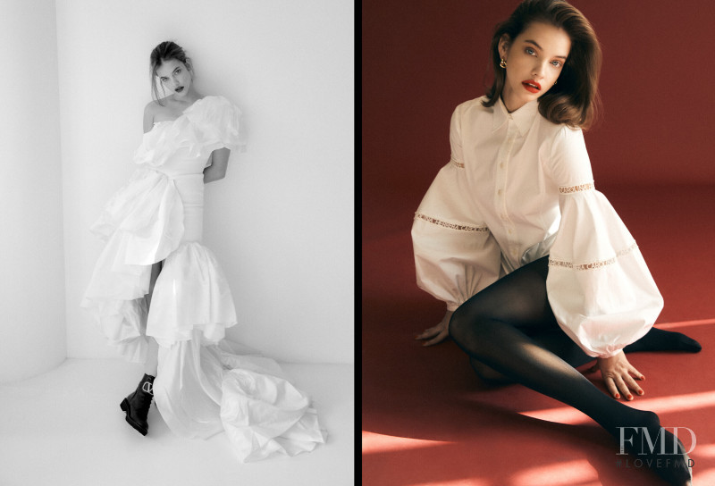 Barbara Palvin featured in  the David Jones advertisement for Spring/Summer 2020