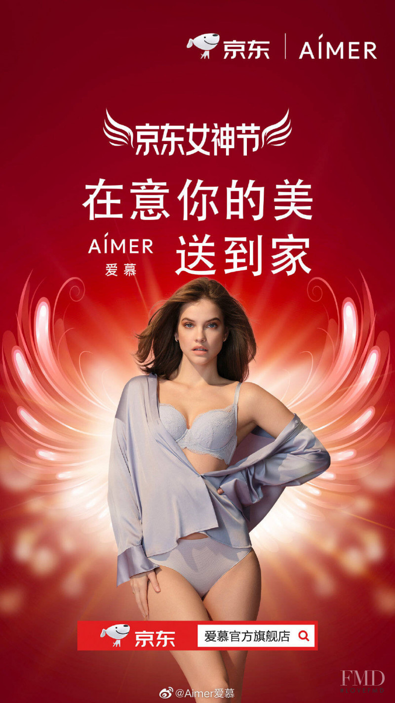 Barbara Palvin featured in  the Aimer advertisement for Spring/Summer 2020