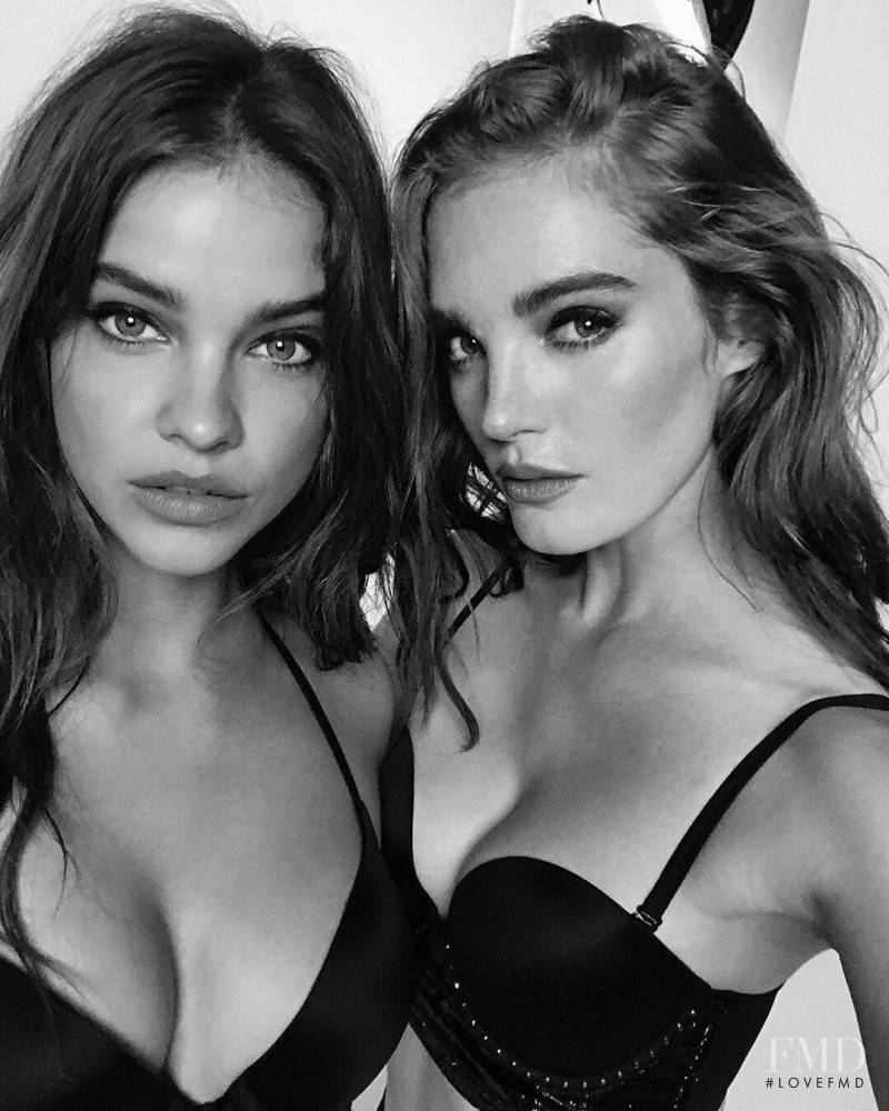 Alexina Graham featured in  the Victoria\'s Secret advertisement for Autumn/Winter 2018