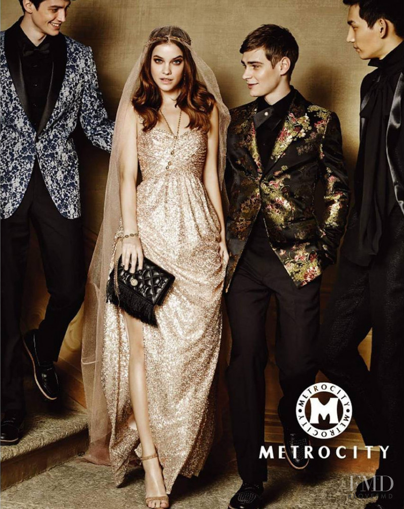 Barbara Palvin featured in  the Metrocity advertisement for Autumn/Winter 2016