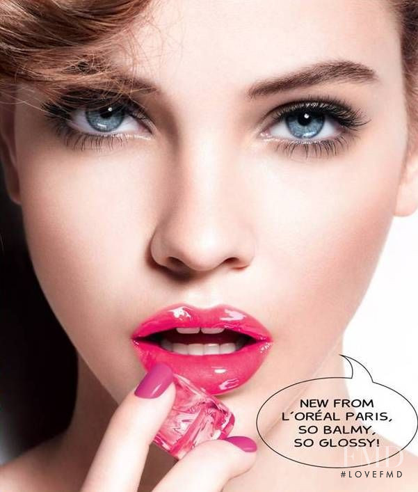 Barbara Palvin featured in  the L\'Oreal Paris advertisement for Spring/Summer 2016