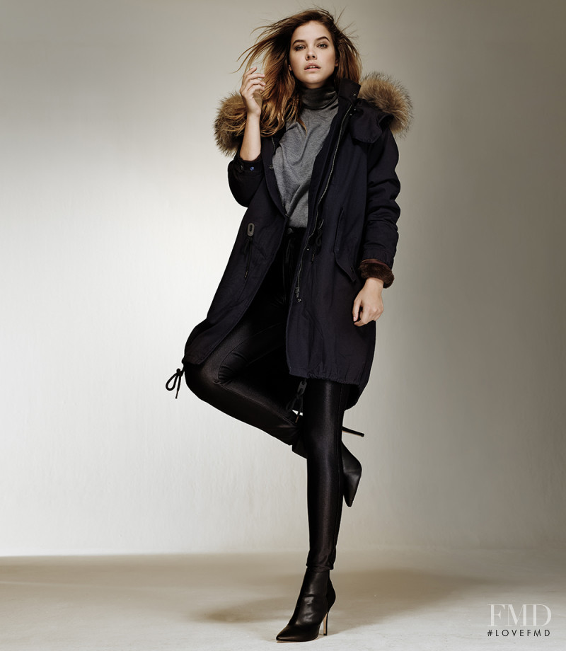 Barbara Palvin featured in  the Blackey lookbook for Winter 2015