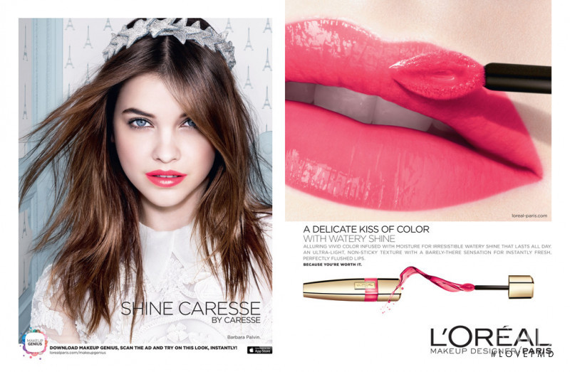 Barbara Palvin featured in  the L\'Oreal Paris advertisement for Autumn/Winter 2016