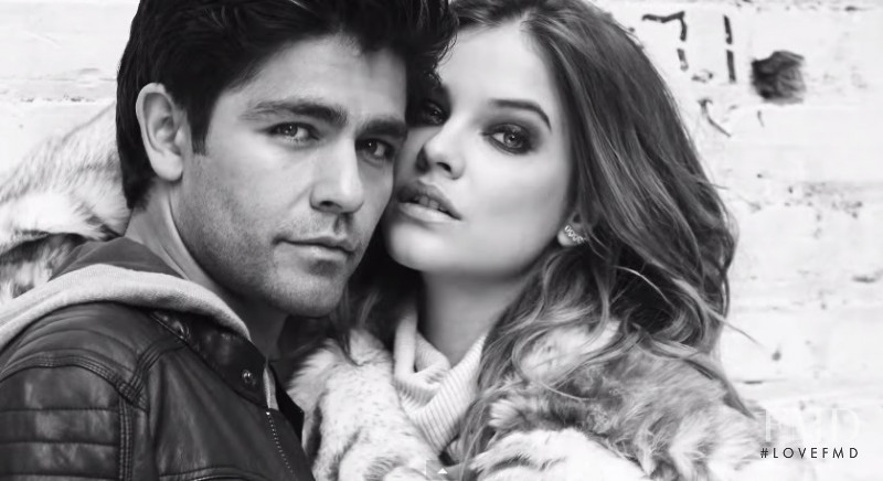 Barbara Palvin featured in  the Buffalo by David Bitton advertisement for Autumn/Winter 2015