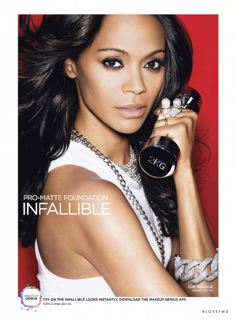 L\'Oreal Paris Infallible Collection advertisement for Spring/Summer 2015