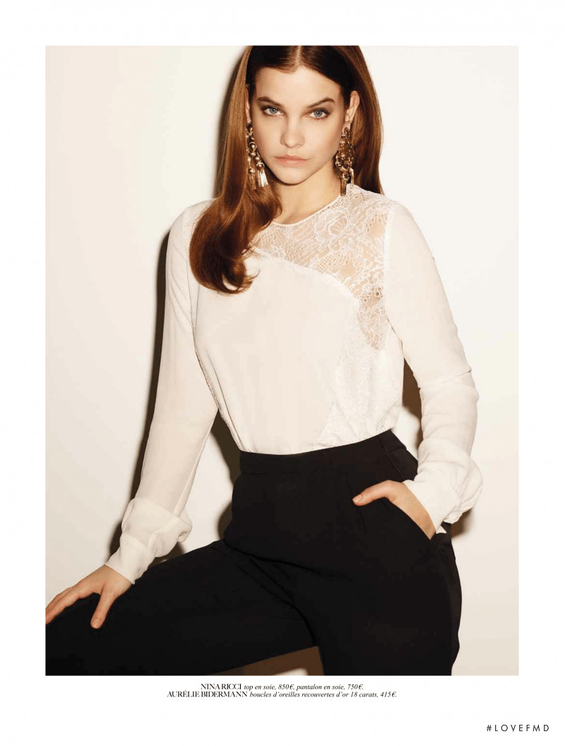Barbara Palvin featured in  the Le Bon Marche L\'Esprit Rive gauche collection lookbook for Spring/Summer 2015