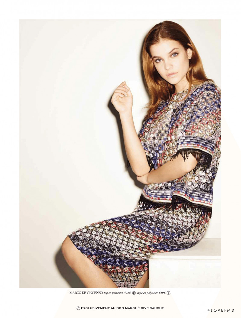 Barbara Palvin featured in  the Le Bon Marche L\'Esprit Rive gauche collection lookbook for Spring/Summer 2015