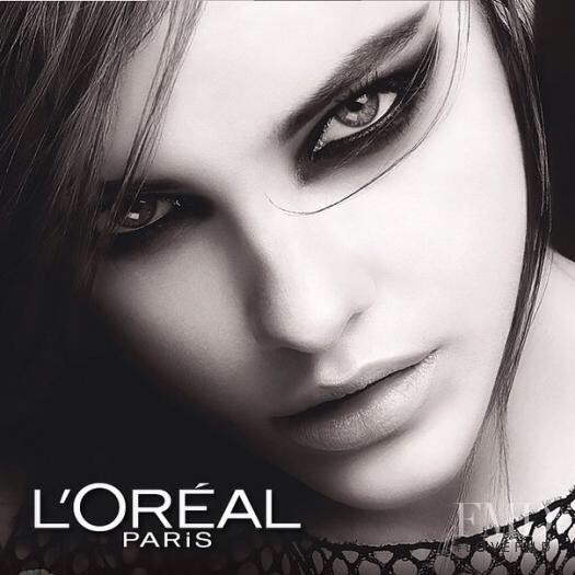 Barbara Palvin featured in  the L\'Oreal Paris Super Liner Smokissime advertisement for Autumn/Winter 2014