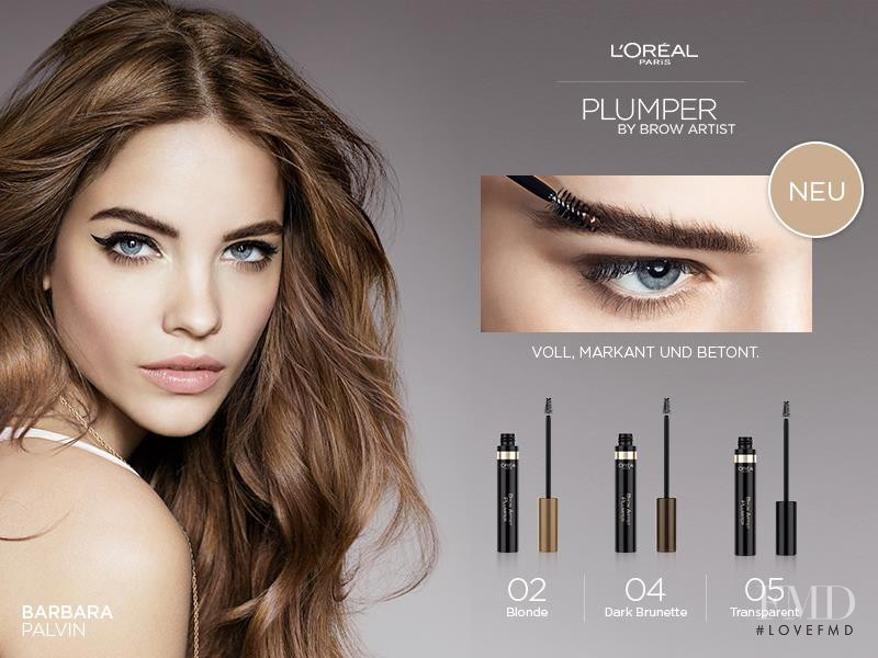 Barbara Palvin featured in  the L\'Oreal Paris Shine Caresse advertisement for Autumn/Winter 2014