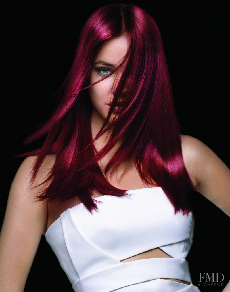 Barbara Palvin featured in  the L\'Oreal Paris Color Hair advertisement for Autumn/Winter 2014