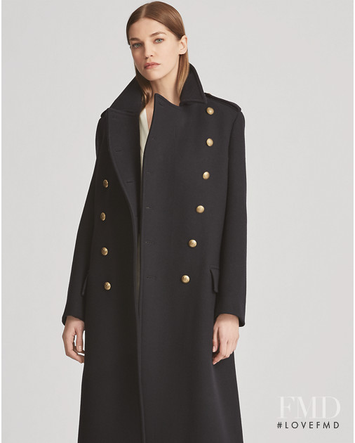 Samantha Gradoville featured in  the Ralph Lauren catalogue for Fall 2018