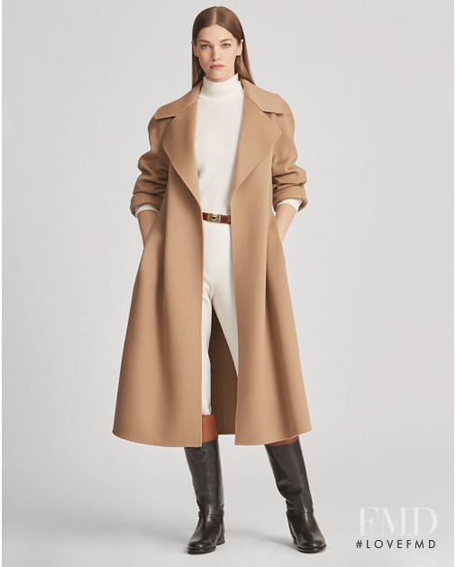 Samantha Gradoville featured in  the Ralph Lauren catalogue for Fall 2018