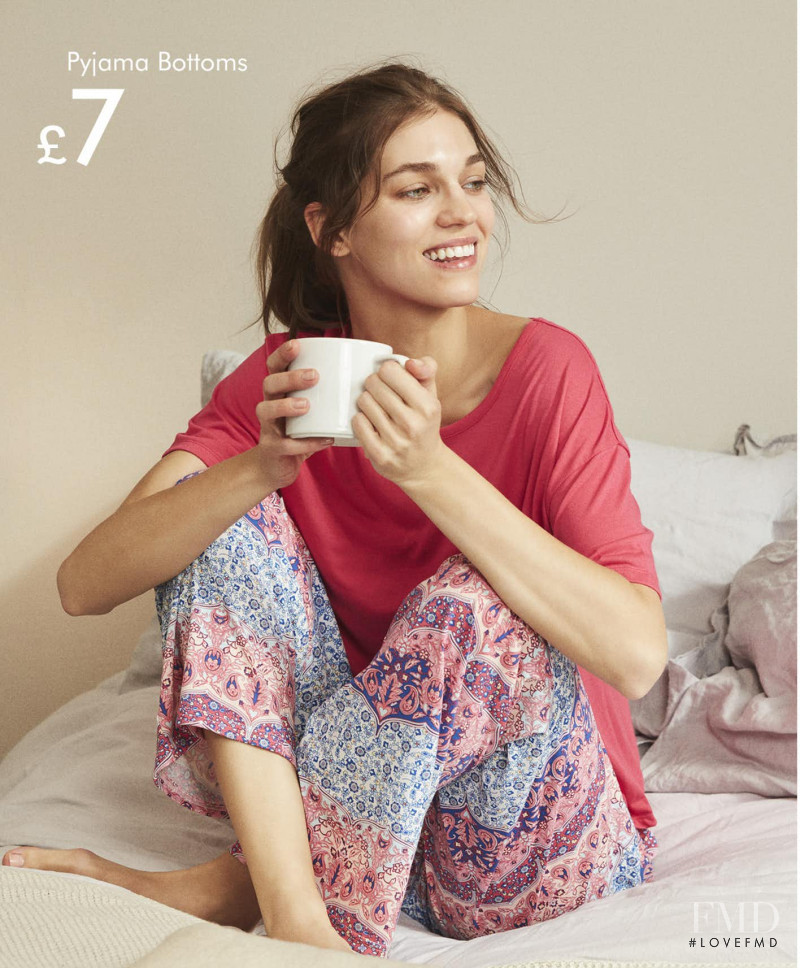 Samantha Gradoville featured in  the Matalan advertisement for Spring/Summer 2018