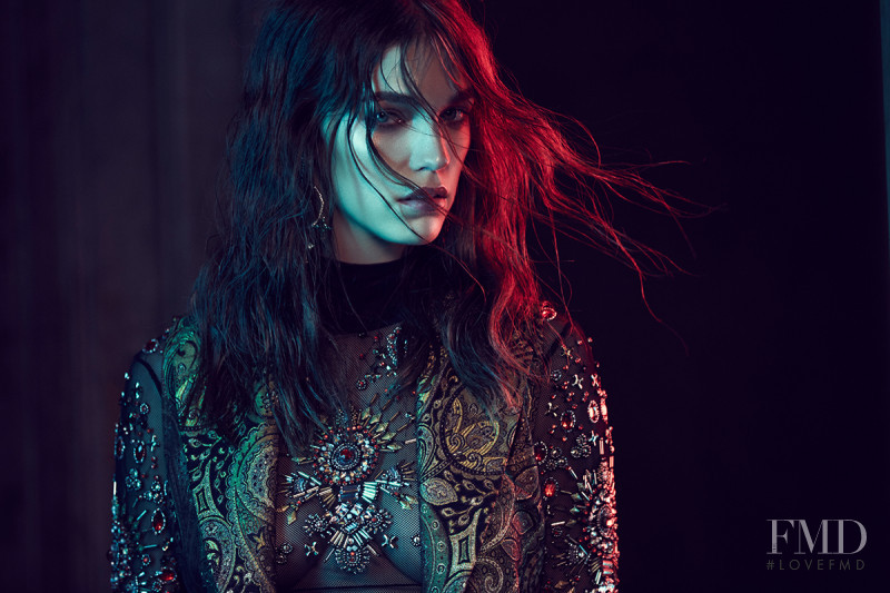 Samantha Gradoville featured in  the Nasty Gal lookbook for Autumn/Winter 2015