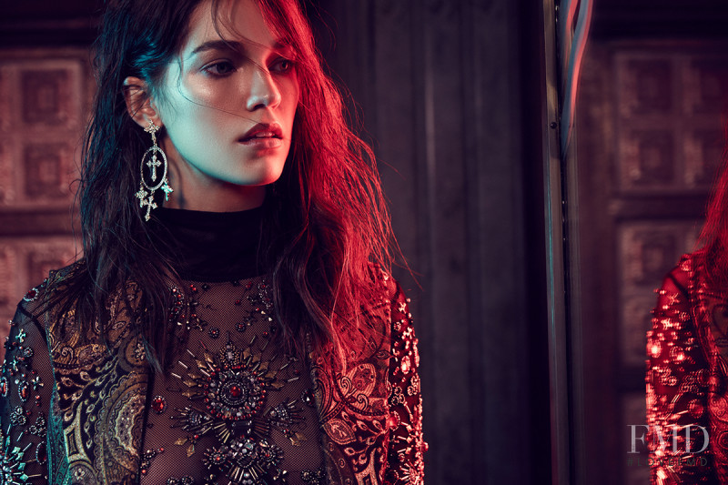 Samantha Gradoville featured in  the Nasty Gal lookbook for Autumn/Winter 2015