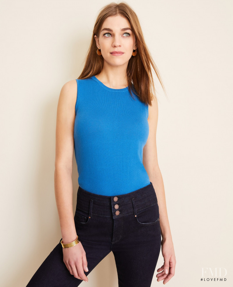 Samantha Gradoville featured in  the Ann Taylor catalogue for Summer 2020