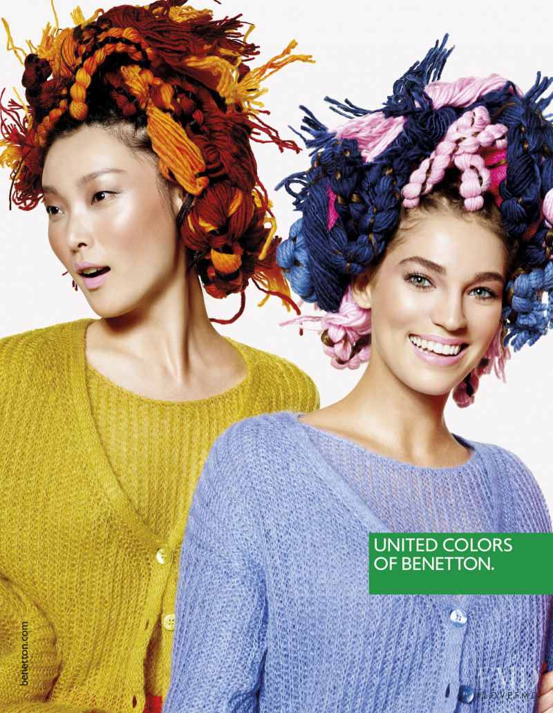 Samantha Gradoville featured in  the United Colors of Benetton advertisement for Autumn/Winter 2015