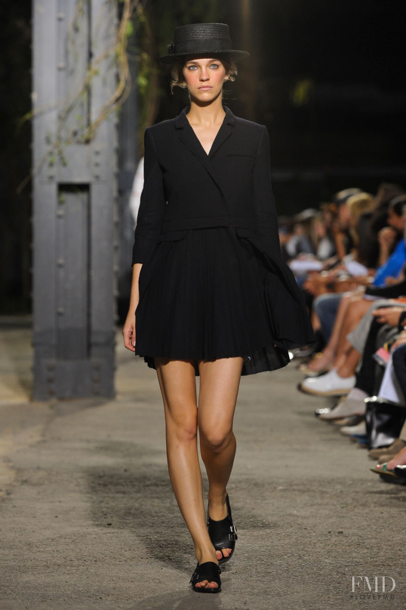 Samantha Gradoville featured in  the Boy by Band Of Outsiders fashion show for Spring/Summer 2012