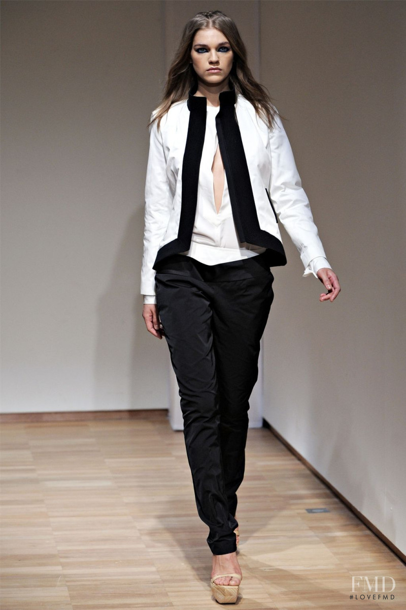Samantha Gradoville featured in  the Anne Valerie Hash fashion show for Spring/Summer 2012