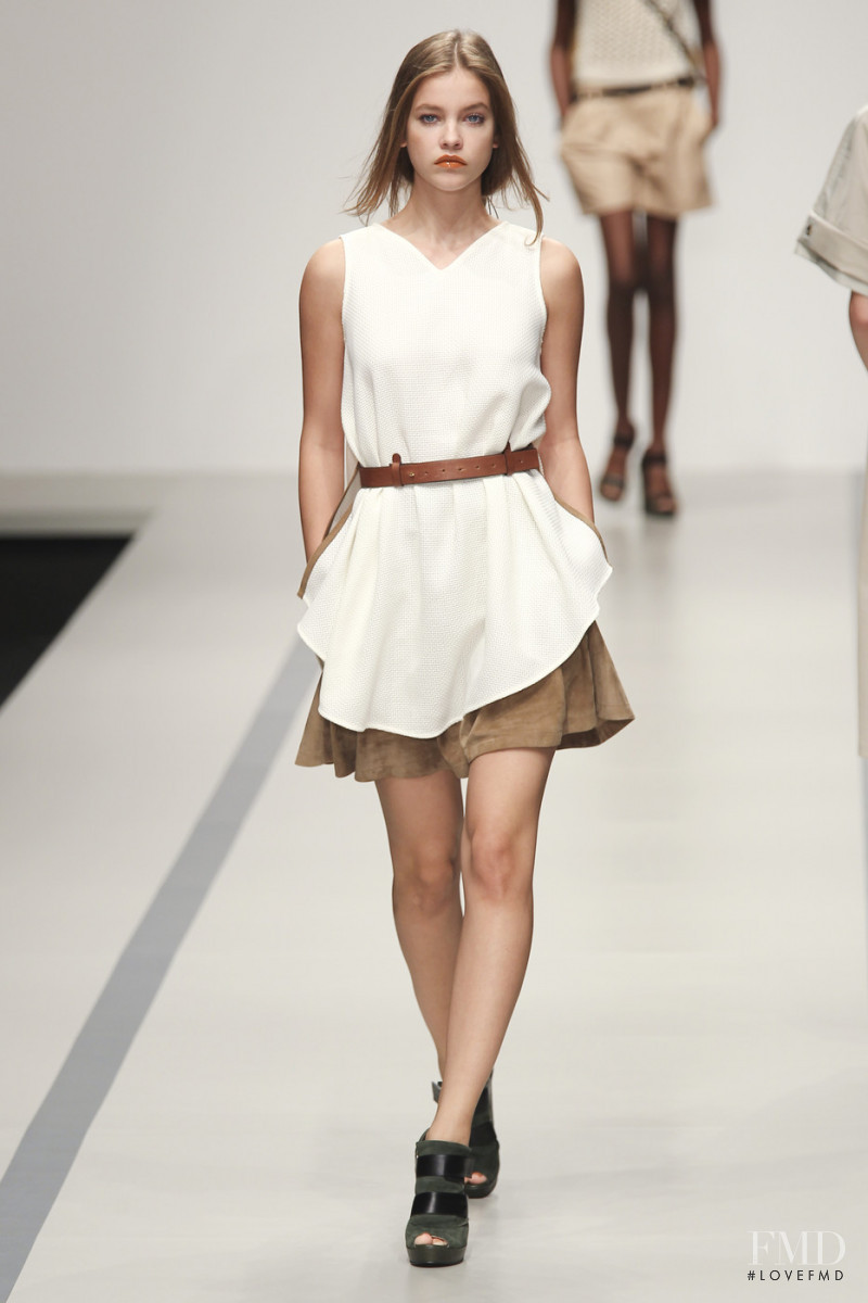 Barbara Palvin featured in  the Jaeger fashion show for Spring/Summer 2011