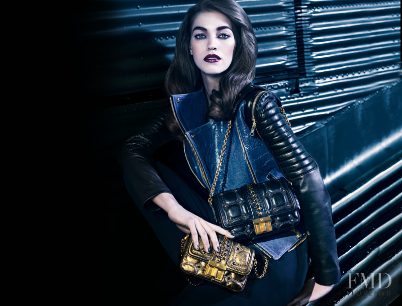 Samantha Gradoville featured in  the MCM advertisement for Autumn/Winter 2013