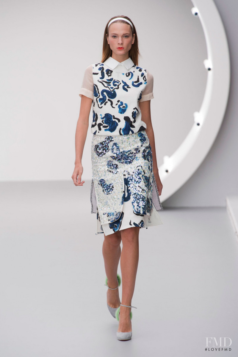 Michael van der Ham fashion show for Spring/Summer 2013