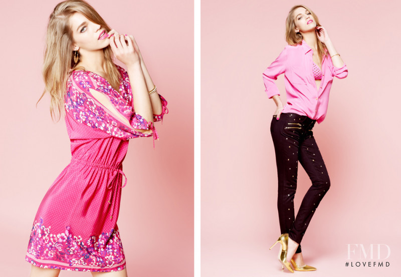 Samantha Gradoville featured in  the Juicy Couture At first Blush! lookbook for Summer 2014