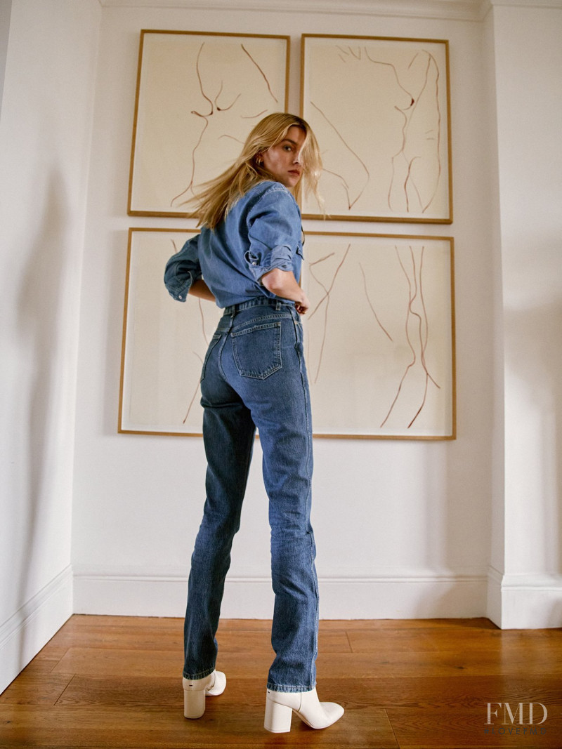 Aeyde Camille Charriere x Aeyde advertisement for Autumn/Winter 2020