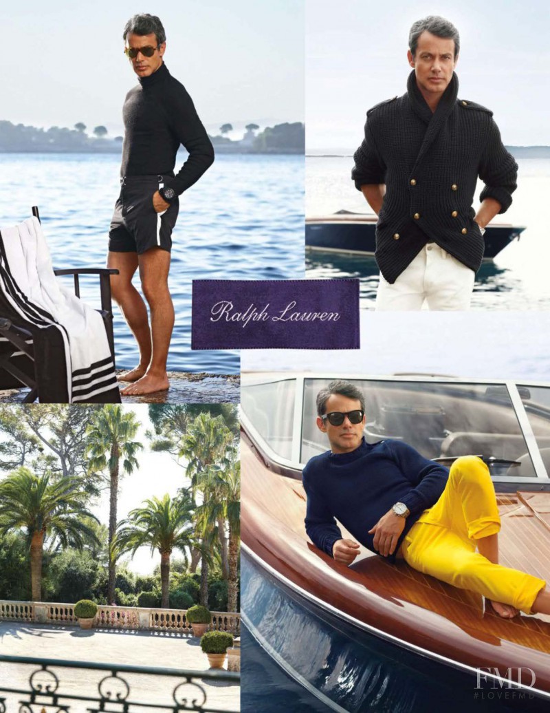 Ralph Lauren Purple Label advertisement for Spring/Summer 2014