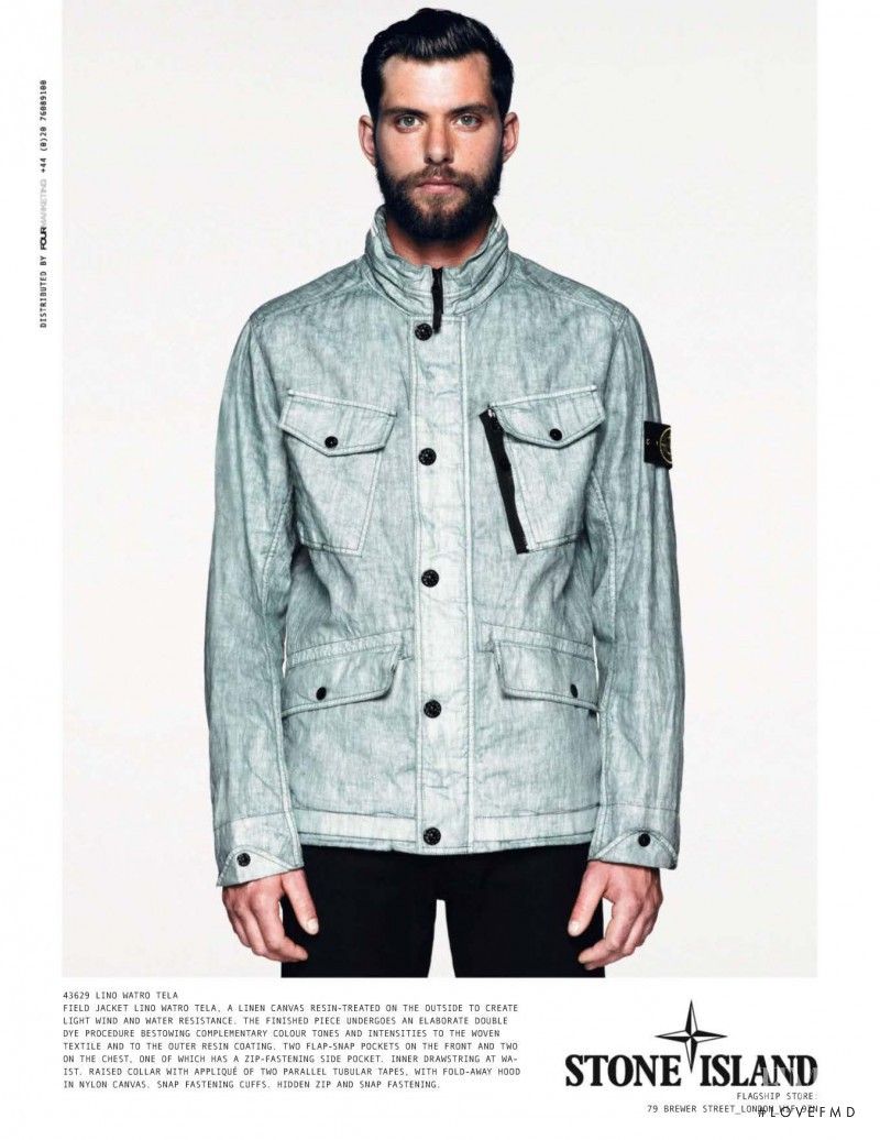 Stone Island advertisement for Spring/Summer 2014
