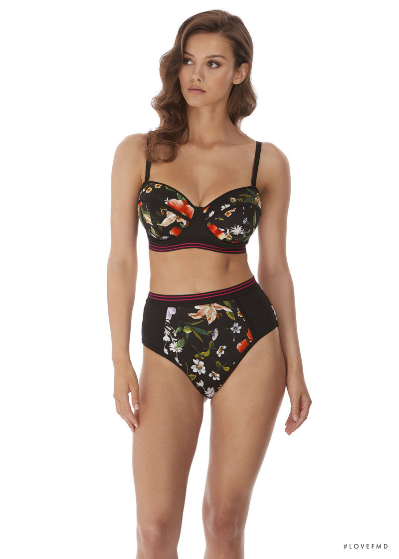 Nicola Cavanis featured in  the Freya Swim catalogue for Autumn/Winter 2019