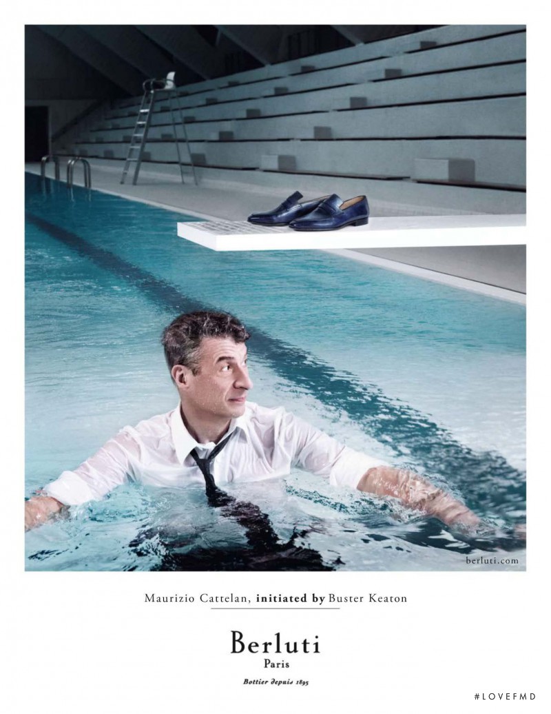 Berluti advertisement for Spring/Summer 2014