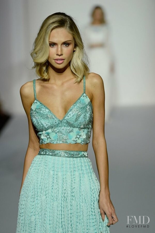 Scarlett Leithold featured in  the Sherri Hill catalogue for Spring/Summer 2019