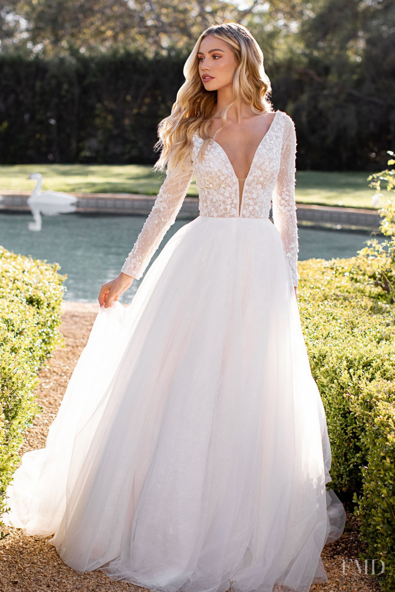 Scarlett Leithold featured in  the Sherri Hill Bridal catalogue for Spring/Summer 2021