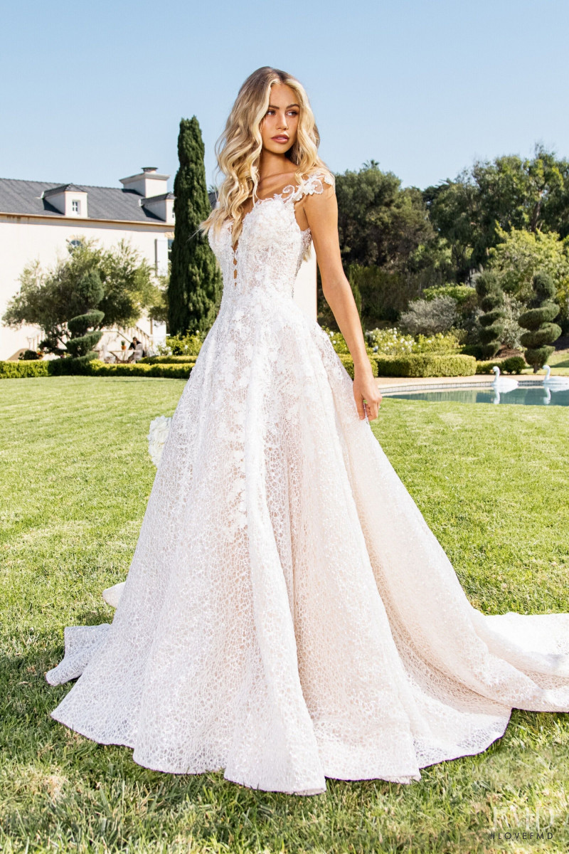 Scarlett Leithold featured in  the Sherri Hill Bridal catalogue for Spring/Summer 2021