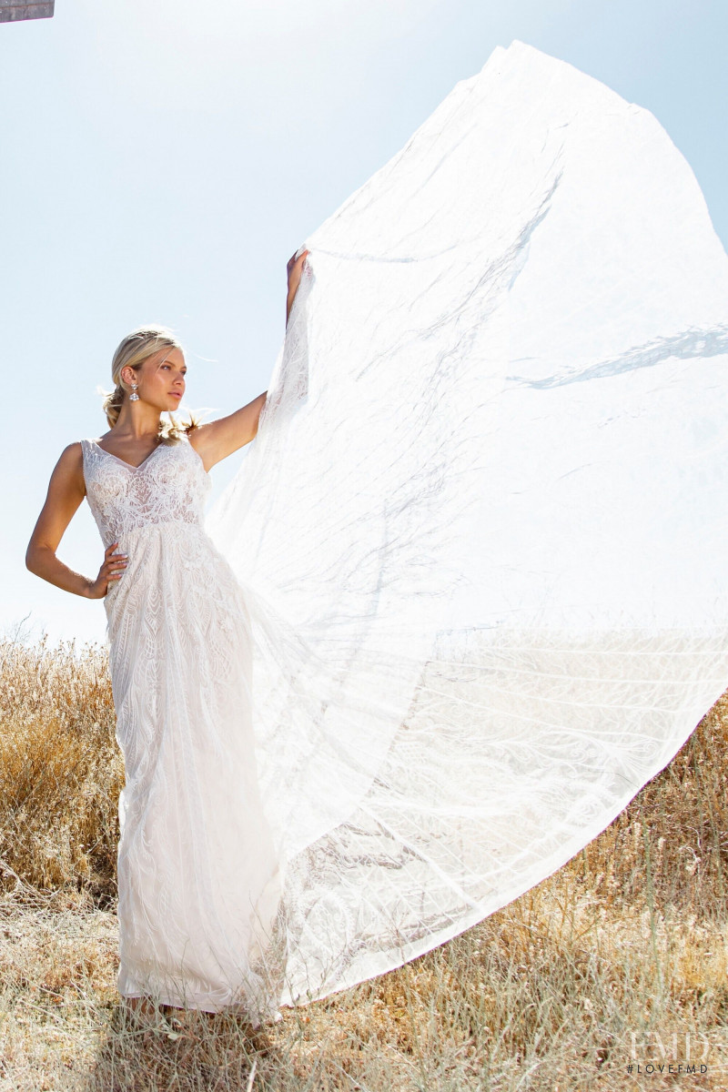 Scarlett Leithold featured in  the Sherri Hill Bridal catalogue for Spring/Summer 2021